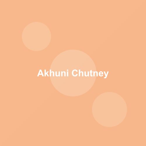 Traditional Akhuni Chutney dish from Nagaland, India — Authentic recipe from Eat By State