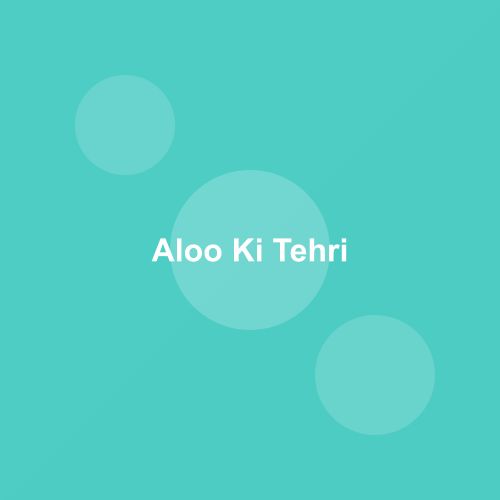 Traditional Aloo Ki Tehri dish from Uttar Pradesh, India — Authentic recipe from Eat By State