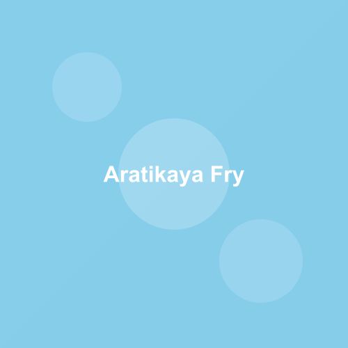 Traditional Aratikaya Fry dish from Andhra Pradesh, India — Authentic recipe from Eat By State