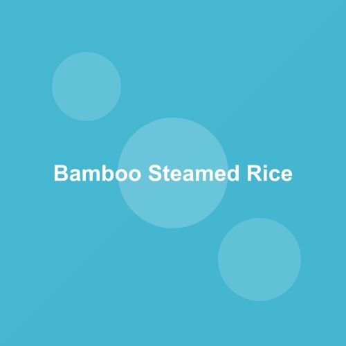 Traditional Bamboo Steamed Rice dish from Arunachal Pradesh, India — Authentic recipe from Eat By State