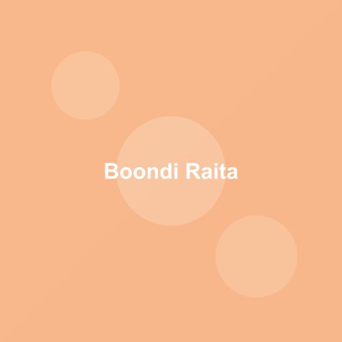 Traditional Boondi Raita dish from Rajasthan, India — Authentic recipe from Eat By State