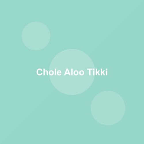 Traditional Chole Aloo Tikki dish from Delhi, India — Authentic recipe from Eat By State
