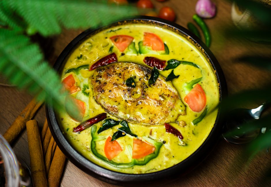 Traditional Coconut Fish Curry dish from Lakshadweep, India — Authentic recipe from Eat By State