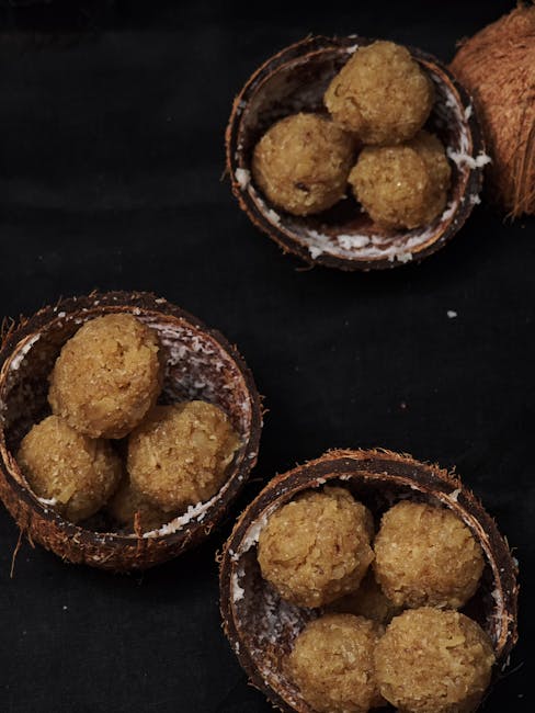 Traditional Coconut Ladoo dish from Lakshadweep, India — Authentic recipe from Eat By State