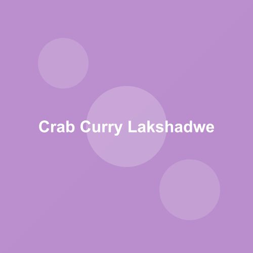 Traditional Crab Curry dish from Lakshadweep, India — Authentic recipe from Eat By State