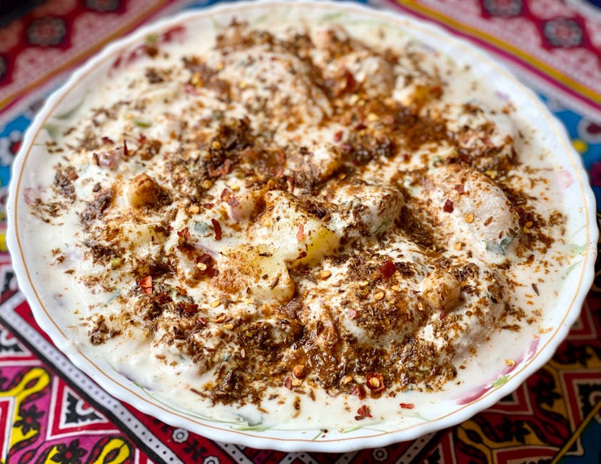 Traditional Dahi Bhalla dish from Delhi, India — Authentic recipe from Eat By State