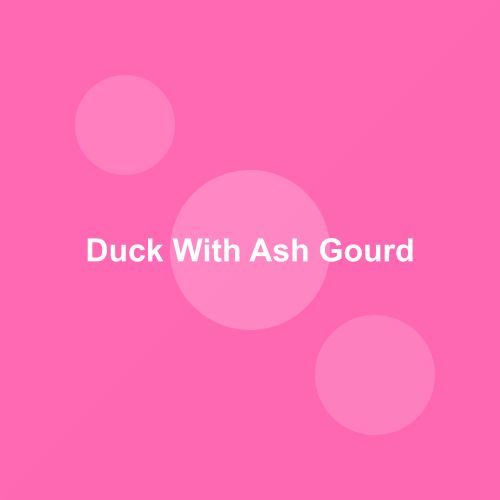 Traditional Duck with Ash Gourd dish from Assam, India — Authentic recipe from Eat By State
