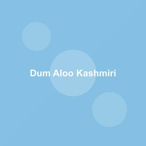 Traditional Dum Aloo Kashmiri dish from Jammu and Kashmir, India — Authentic recipe from Eat By State