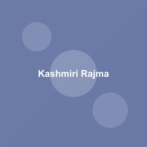 Traditional Kashmiri Rajma dish from Jammu and Kashmir, India — Authentic recipe from Eat By State