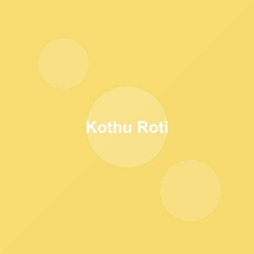 Traditional Kothu Roti dish from Puducherry, India — Authentic recipe from Eat By State