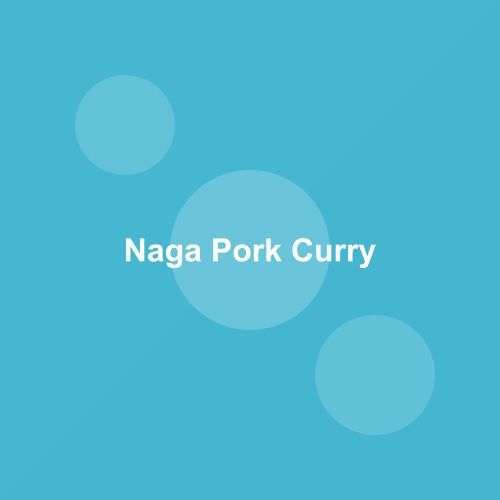 Traditional Naga Pork Curry dish from Nagaland, India — Authentic recipe from Eat By State