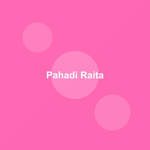 Traditional Pahadi Raita dish from Himachal Pradesh, India — Authentic recipe from Eat By State