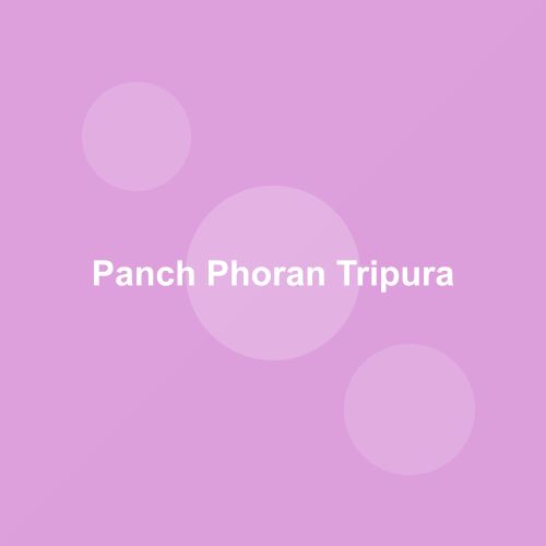 Traditional Panch Phoran Sabzi dish from Tripura, India — Authentic recipe from Eat By State