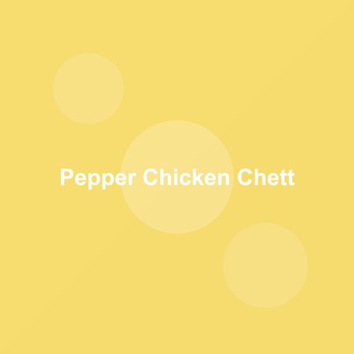Traditional Pepper Chicken Chettinad dish from Tamil Nadu, India — Authentic recipe from Eat By State