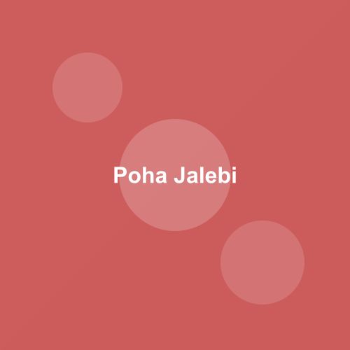 Traditional Poha Jalebi dish from Madhya Pradesh, India — Authentic recipe from Eat By State