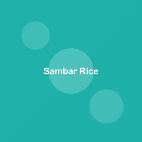 Traditional Sambar Rice dish from Tamil Nadu, India — Authentic recipe from Eat By State
