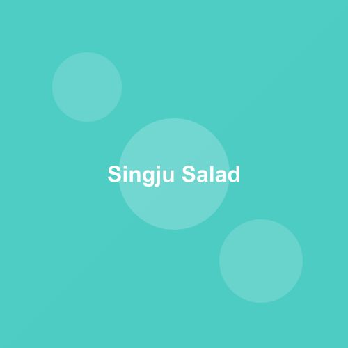 Traditional Singju Salad dish from Manipur, India — Authentic recipe from Eat By State