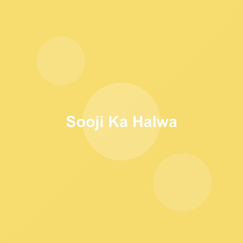 Traditional Sooji Ka Halwa dish from Rajasthan, India — Authentic recipe from Eat By State