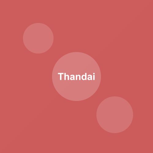 Traditional Thandai dish from Gujarat, India — Authentic recipe from Eat By State